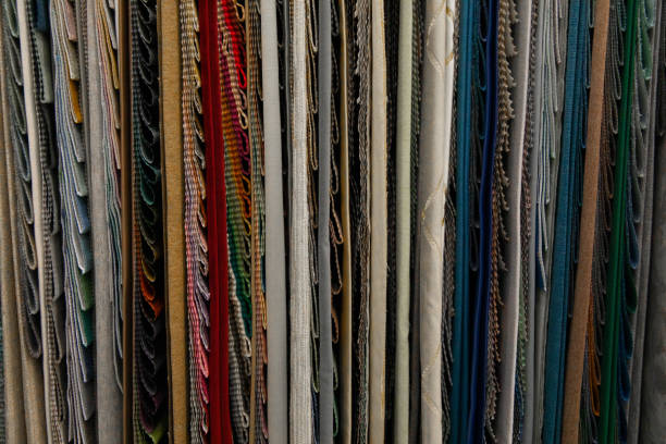 istock Stack of colorful fabric or clothing 2199563625