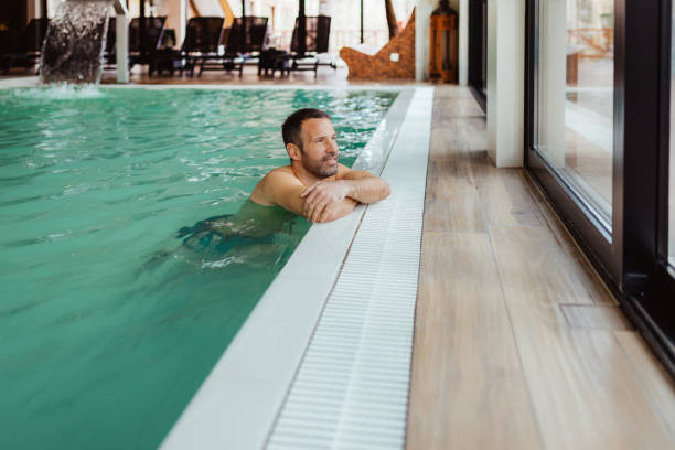 istock Aquatic Therapy: Refreshing Moment of Relaxation and Healing 2199570007