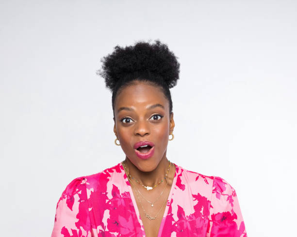 istock Headshot of surprised woman 2199581015