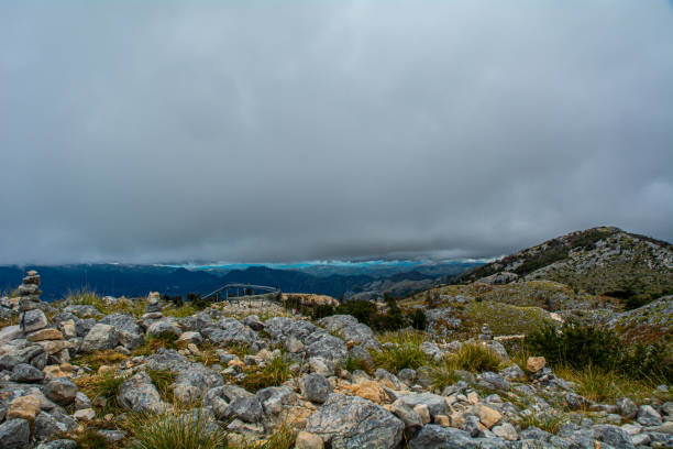 Viewpoint over the in Boka Kotorska, Montenegro