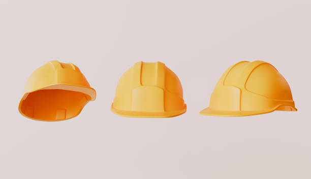 istock Orange helmet and jelly with construction safety gear 2199585261