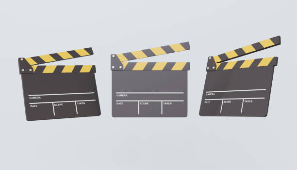 Slate Film for Camera director or producer