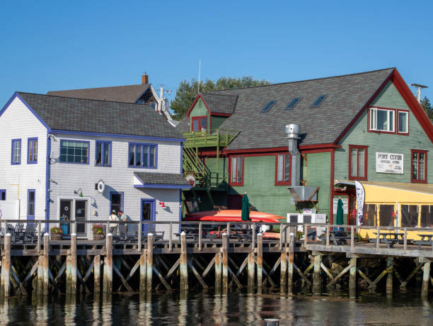 istock Old Port Clyde Maine Waterfront 2199587873
