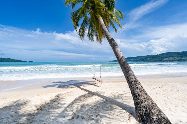 istock Tropical sea summer beach nature background 2199593587