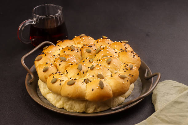istock Khaliat Nahal or Bee's Hive Buns is Yameni Honeycomb Bread. 2199609304