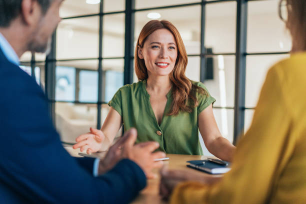 istock Hr manager having job interview at office 2199612726