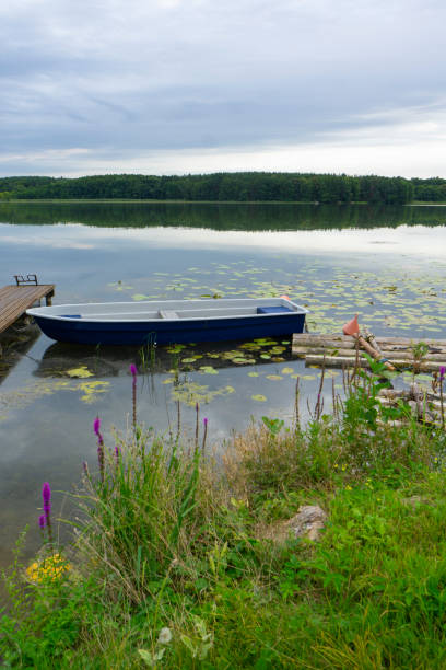 Lychen Uckermark known as a rafting town - Lake near Lychen with hiking trails
