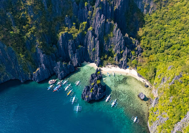 istock Secret Lagoon at Miniloc Island, Palawan, Philippines 2199618393