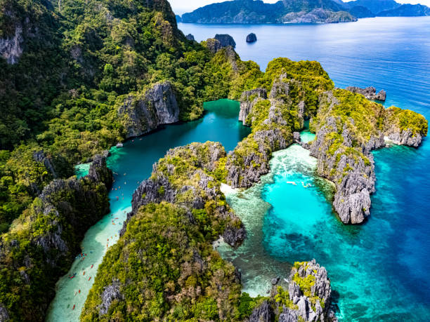 istock Big and Small Lagoons at Miniloc Island, Palawan, Philippines 2199619818