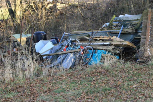 istock Garbage and rubbish were disposed of in a hedge 2199626592