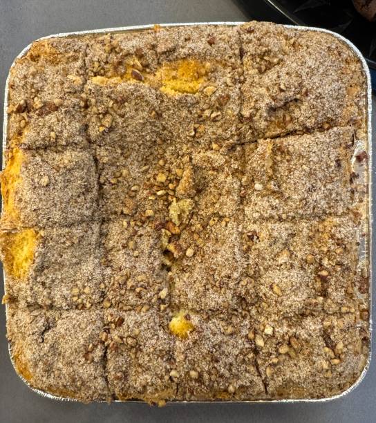 istock Homemade sour cream coffee cake 2199627462