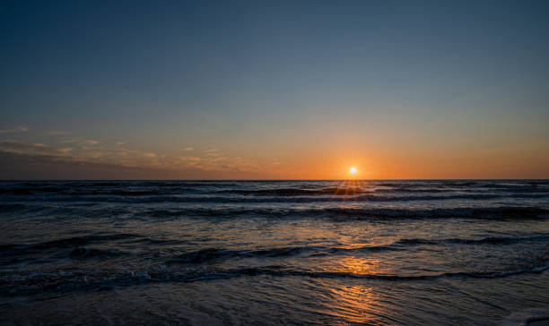 istock Tyrrhenian Sea. Autumnal sunset 2199630304