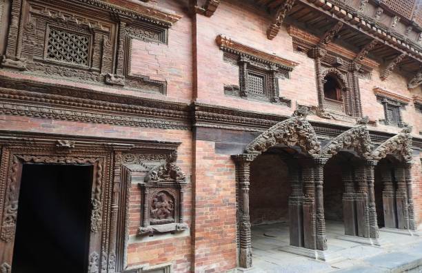 istock Architecture inside Mul Chowk Royal Palace, Patan, Kathmandu, Nepal 2199641518