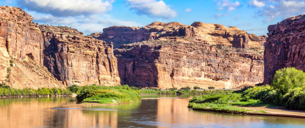 istock Colorado River along Potash road and Little Canyon 2199647813