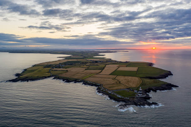 istock Aerial View Over Hook Lighthouse, County Wexford, Ireland 2199649812