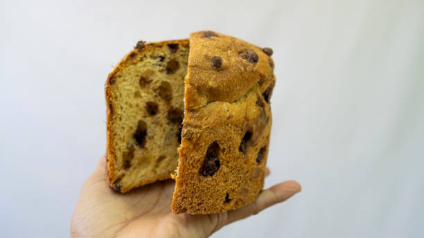 istock Traditional chocolate panettone known as chocottone 2199653098