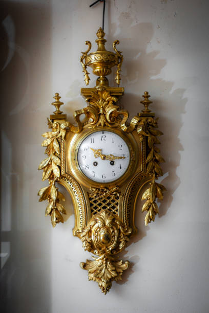 istock grandfather clock, vintage design, clock dial, antique decor 2199658944