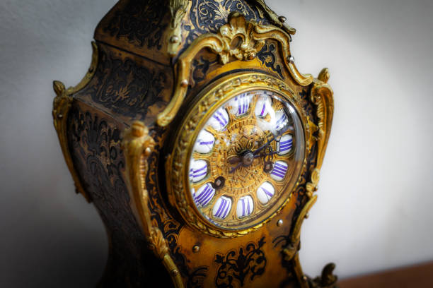 istock grandfather clock, vintage design, clock dial, antique decor 2199658957