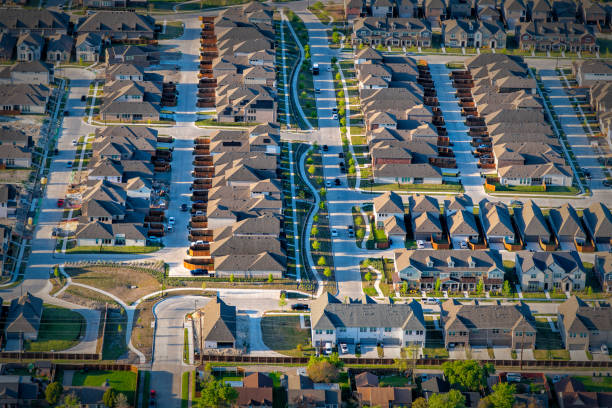 istock Suburban Dallas Subdivision 2199671070