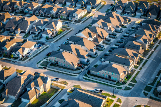 istock Suburban Dallas Subdivision 2199683528