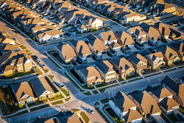 istock Suburban Dallas Subdivision 2199685296