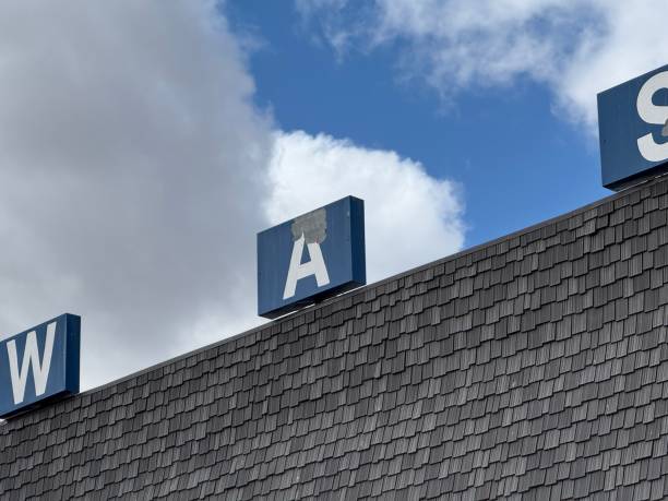 istock Alphabet Roof Sign 2199686659