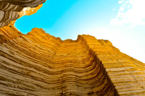 Geomorphic Scenery Desert in Yadan, Xinjiang, China