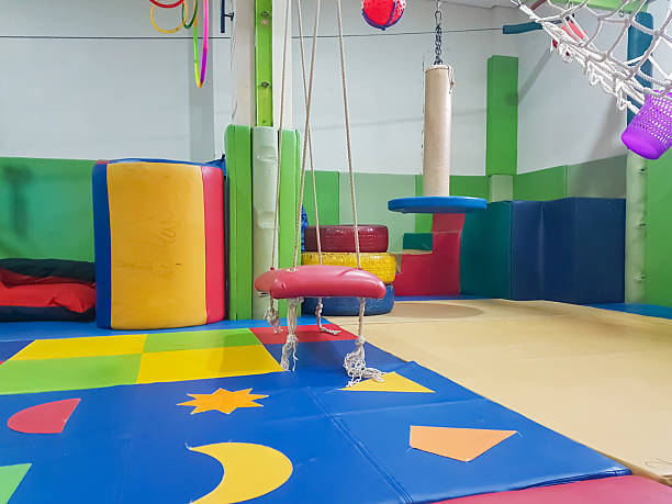 istock Interior of children play room 2199705778