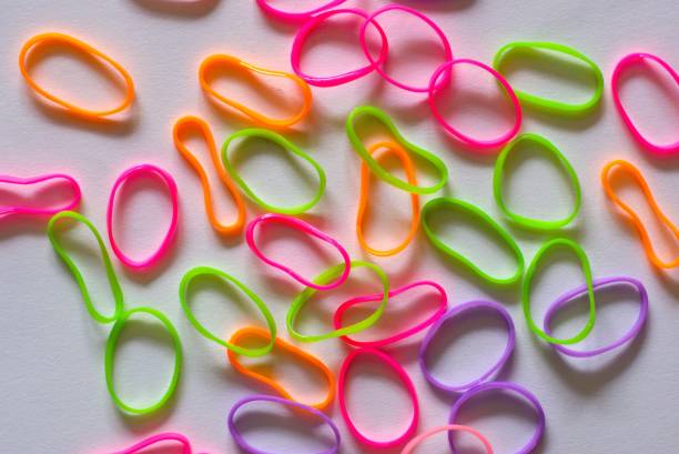 istock colorful rubber band on white background 2199726237