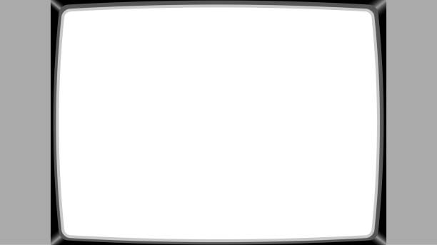 istock Retro TV frame. analog television. CRT. Old TV style. video frame. 2199727288
