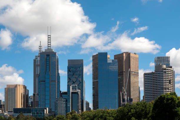 istock Downtown Melbourne, Victoria, Australia 2199734020