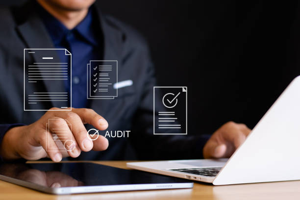 istock Business audit for business and financial management systems 2199744240