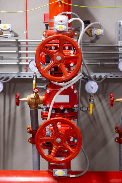 istock valves and pipes, part of fire protection system 2199757299