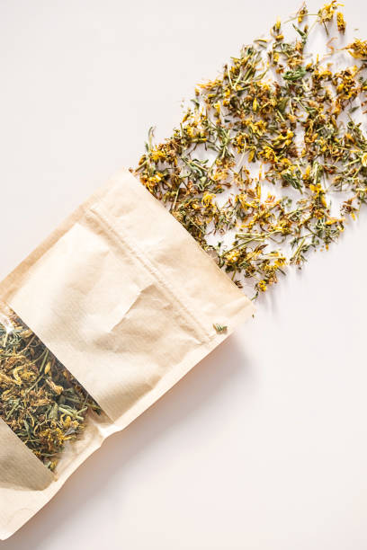 istock St John's Wort Herbal Tea Dried Leaves and Petals. 2199758780