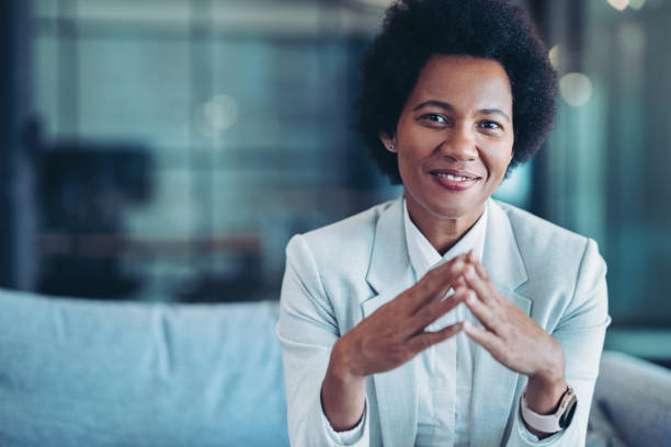 istock Confident middle age black businesswoman 2199765356