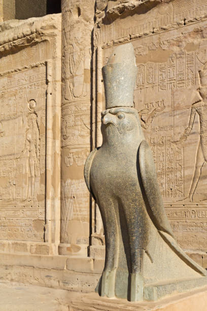 istock Horus Statue . Temple of Horus. Edfu . Egypt. 2199778002