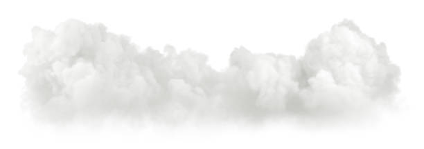 istock Landscape clouds horizontal freedom shapes cutout 3D render 2199778545