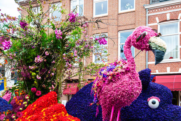 istock Flower floats parade in Haarlem in the Netherlands 2199802563