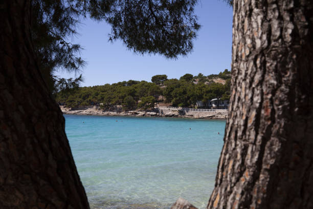 istock small bay on the Adriatic Sea, Croatia 2199811616