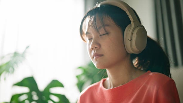 istock Teenager meditating. 2199820637