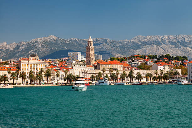 istock View of Split old town from the sea, Croatia 2199830385