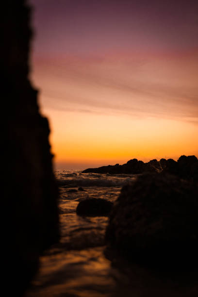istock Sun is setting over by Andaman sea, Beach view. 2199833378