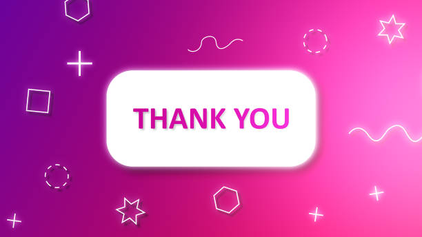 istock Thank you text background - 4K Stok photo 2199834035