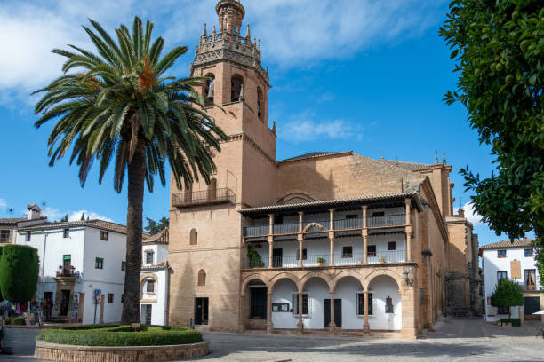 istock Beautiful Church in Ronda Spain. 2199845073