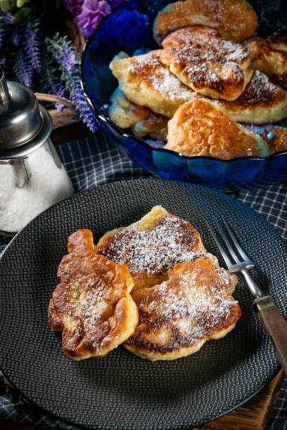 istock Homemade sweet pancakes . 2199847941