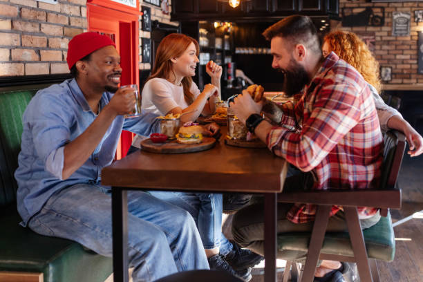 istock A Night of Stories and Shared Meals at a Rustic Pub 2199848026