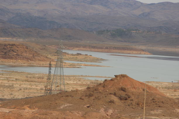 Barrage El Mansour Eddahbi, Ouarzazate Lake in Morocco