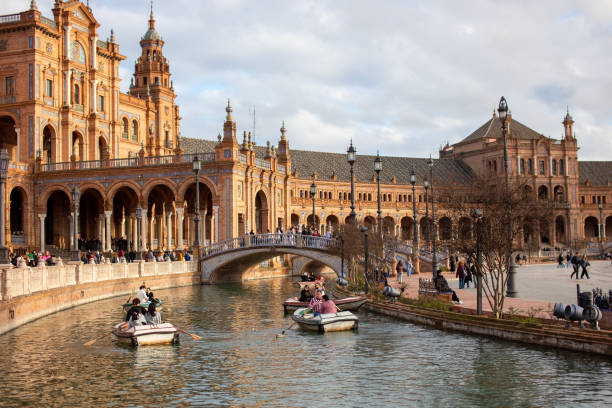 Plaza de Espana in Seville, Spain