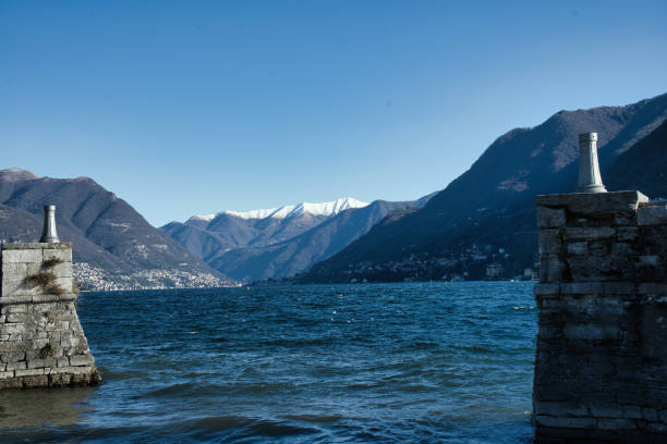 istock Sight out of a dock on Lake Como 2199866148