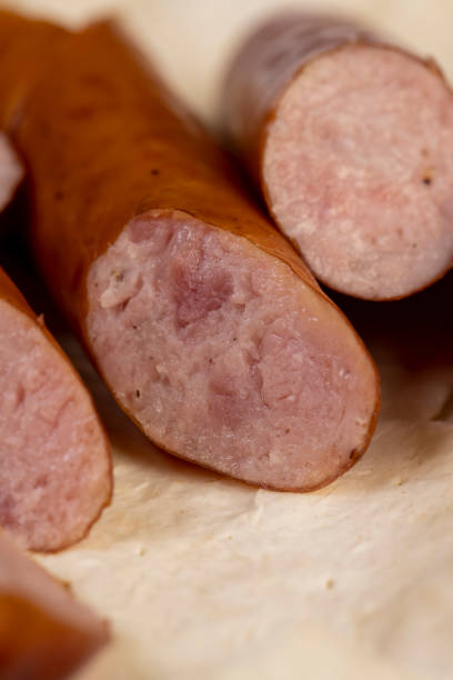 istock fried pork sausages on a wheat tortilla 2199868794